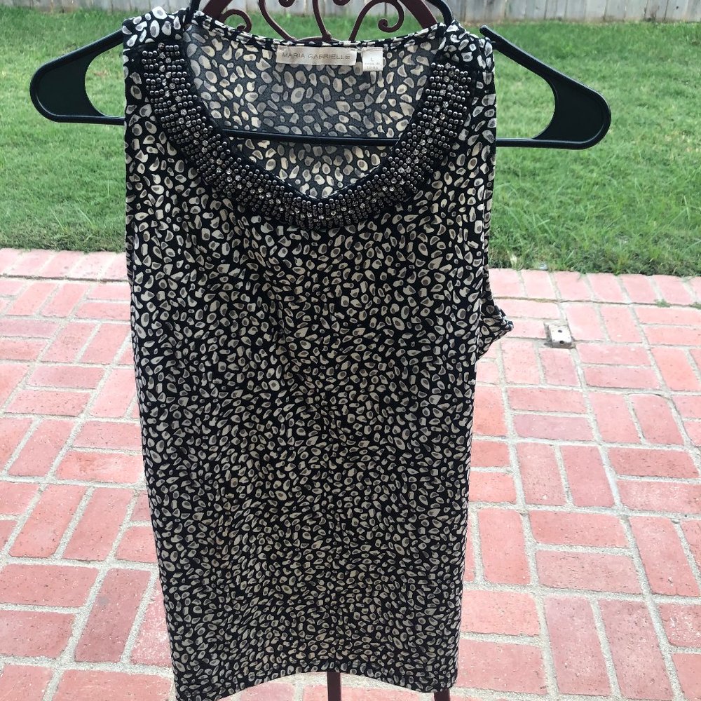 3/$25 Maria Gabrielle Blouse